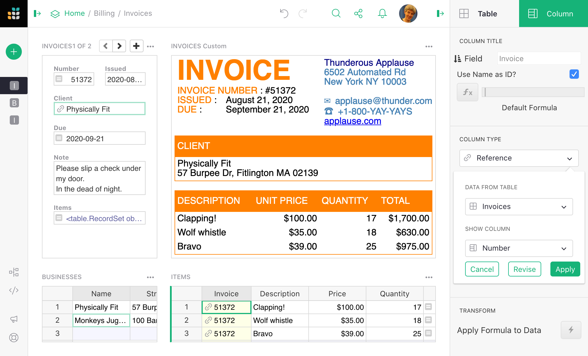 Invoice