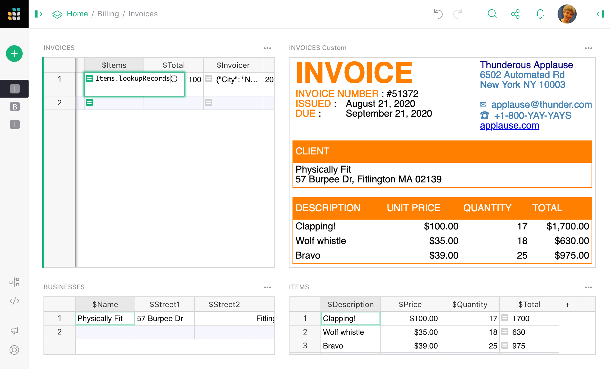 Invoice